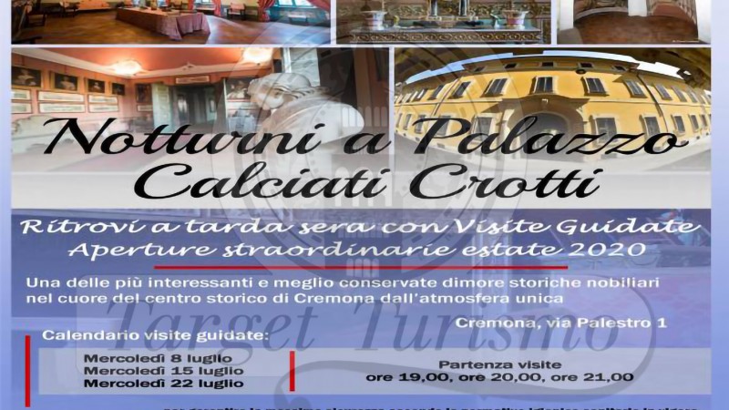 Riaprono le sale storiche di Palazzo Crotti Calciati