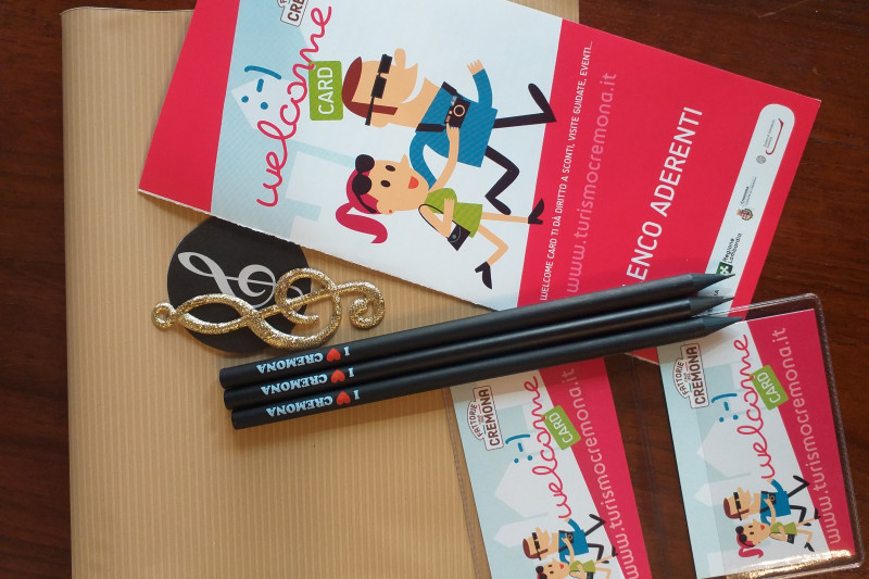 Pacchetto *Welcome Card*